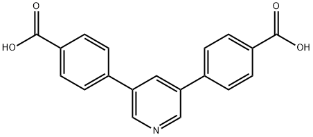 4,6-Di(4-carboxyphenyl)pyrimidine Structure