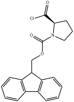 FMOC-D-PRO-CL Structure
