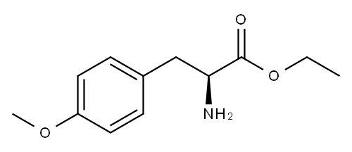 (S)-2-Amino-3-(4-methoxyphenyl)propionicacidethylester Structure