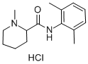 Mepivacaine hydrochloride Structure