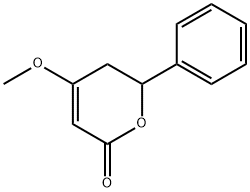 4-METHOXY-6-PHENYL-5,6-DIHYDRO-PYRAN-2-ONE Structure