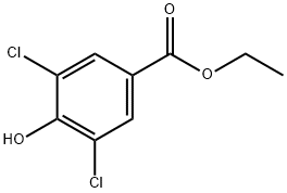 ETHYL 3,5-DICHLORO-4-HYDROXYBENZOATE Structure