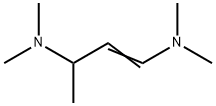 N,N,N',N'-tetramethyl-1-butene-1,3-diamine  Structure