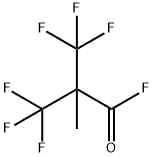 2,2-BIS(TRIFLUOROMETHYL)PROPIONYL FLUORIDE Structure