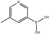 5-Methylpyridine-3-boronic acid Structure