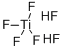 Hexafluorotitanic acid Structure