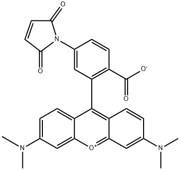 TETRAMETHYLRHODAMINE-5-MALEIMIDE Structure