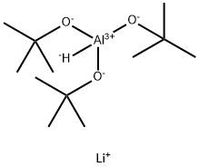 Lithium tri-tert-butoxyaluminum hydride Structure
