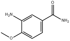 3-Amino-4-methoxybenzamide Structure