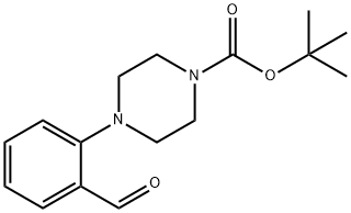1-Boc-4-(2-formylphenyl)piperazine Structure