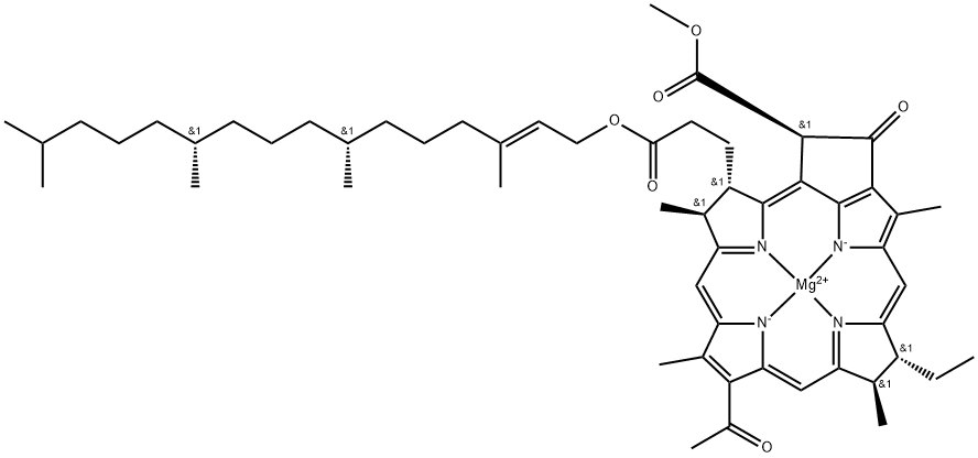 BACTERIOCHLOROPHYLL Structure
