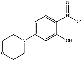 5-MORPHOLINO-2-NITROPHENOL Structure