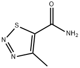 4-METHYL-1,2,3-THIADIAZOLE-5-CARBOXAMIDE Structure