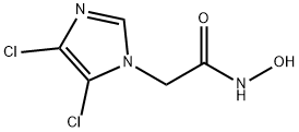 2-(4,5-DICHLORO-1H-IMIDAZOL-1-YL)-N-HYDROXYACETAMIDE Structure