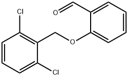 2-[(2,6-DICHLOROBENZYL)OXY]BENZALDEHYDE Structure