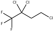 2,2,4-TRICHLORO-1,1,1-TRIFLUOROBUTANE Structure