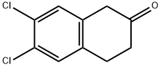 6,7-Dichloro-2-tetralone Structure