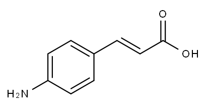 4-Aminocinnamic acid Structure