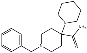 1'-(phenylmethyl)-[1,4'-bipiperidine]-4'-carboxamide Structure