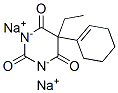 sodium 5-(1-cyclohexen-1-yl)-5-ethylbarbiturate Structure
