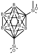 BIS(METHOXYDIMETHYLYLSILYL)M-CARBORANE Structure