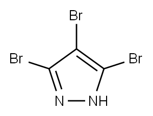3,4,5-Tribromopyrazole Structure
