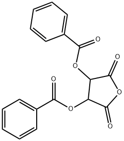 (+)-DIBENZOYL-L-TARTARIC ANHYDRIDE Structure