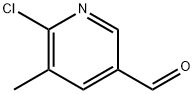 6-CHLORO-5-METHYLPYRIDINE-3-CARBALDEHYDE Structure