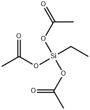(Triacetoxy)ethylsilane Structure