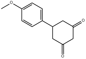 5-(4-METHOXY-PHENYL)-CYCLOHEXANE-1,3-DIONE Structure