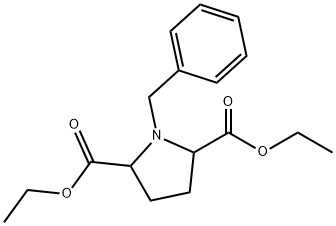 DIETHYL 1-BENZYLPYRROLIDINE-2,5-DICARBOXYLATE Structure
