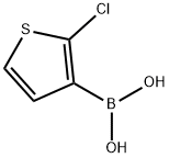 2-Chlorothiophene-3-boronic acid Structure