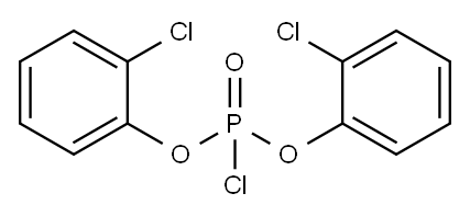 BIS(2-CHLOROPHENYL) PHOSPHOROCHLORIDATE Structure