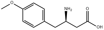 (R)-3-AMINO-4-(4-METHOXYPHENYL)BUTANOIC ACID Structure