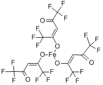 FERRIC(III) HEXAFLUOROACETYLACETONATE Structure