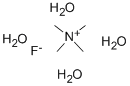 Tetramethylammonium fluoride tetrahydrate Structure