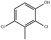 2,4-dichloro-m-cresol Structure
