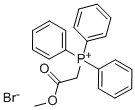 (Carbomethoxymethyl)triphenylphosphonium bromide Structure