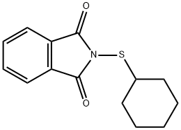 Cyclohexylthiophthalimide Structure