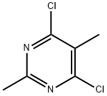 4,6-Dichloro-2,5-Dimethyl Pyrimidine Structure