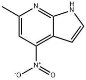 1H-Pyrrolo[2,3-b]pyridine, 6-methyl-4-nitro- Structure