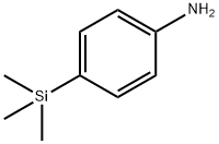 4-(Trimethylsilyl)benzenamine Structure