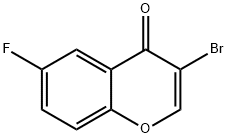 3-BROMO-6-FLUOROCHROMONE Structure