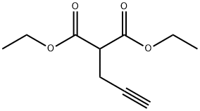 2-Propynylmalonic acid diethyl ester Structure