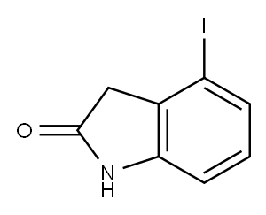 4-IODO-2-OXYINDOLE Structure
