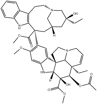 N-Desmethylvinblastine Structure