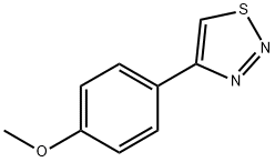 4-(4-METHOXYPHENYL)-1,2,3-THIADIAZOLE Structure