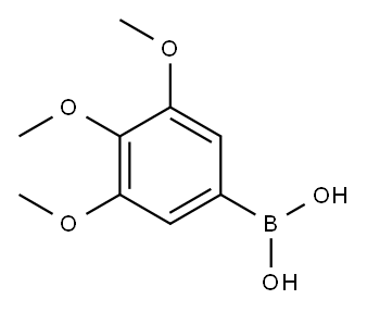 3,4,5-Trimethoxyphenylboronic acid Structure