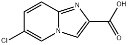 6-CHLOROIMIDAZO[1,2-A]PYRIDINE-2-CARBOXYLIC ACID Structure
