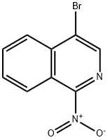 4-BROMO-1-NITRO-ISOQUINOLINE Structure
